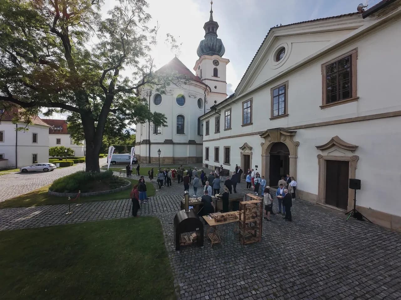 Brevnov Monastery – exterior view of the historic complex