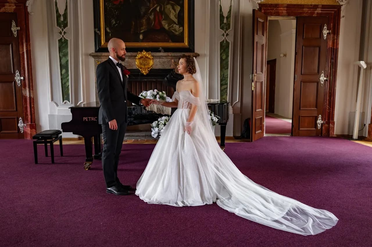 Theresian Hall – baroque wedding venue in Prague