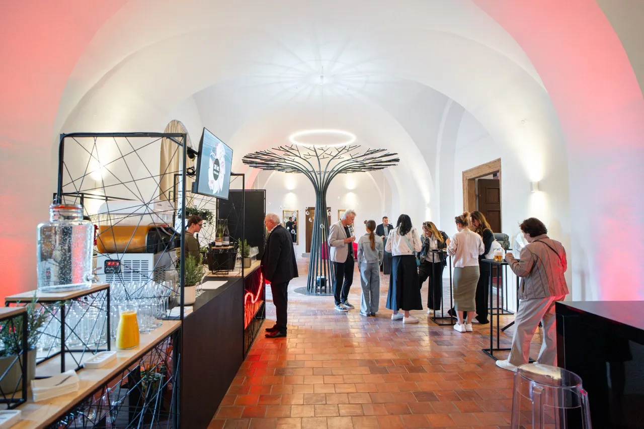 Sala Terrena – eventový prostor pro rauty a prezentace, kapacita 110 osob